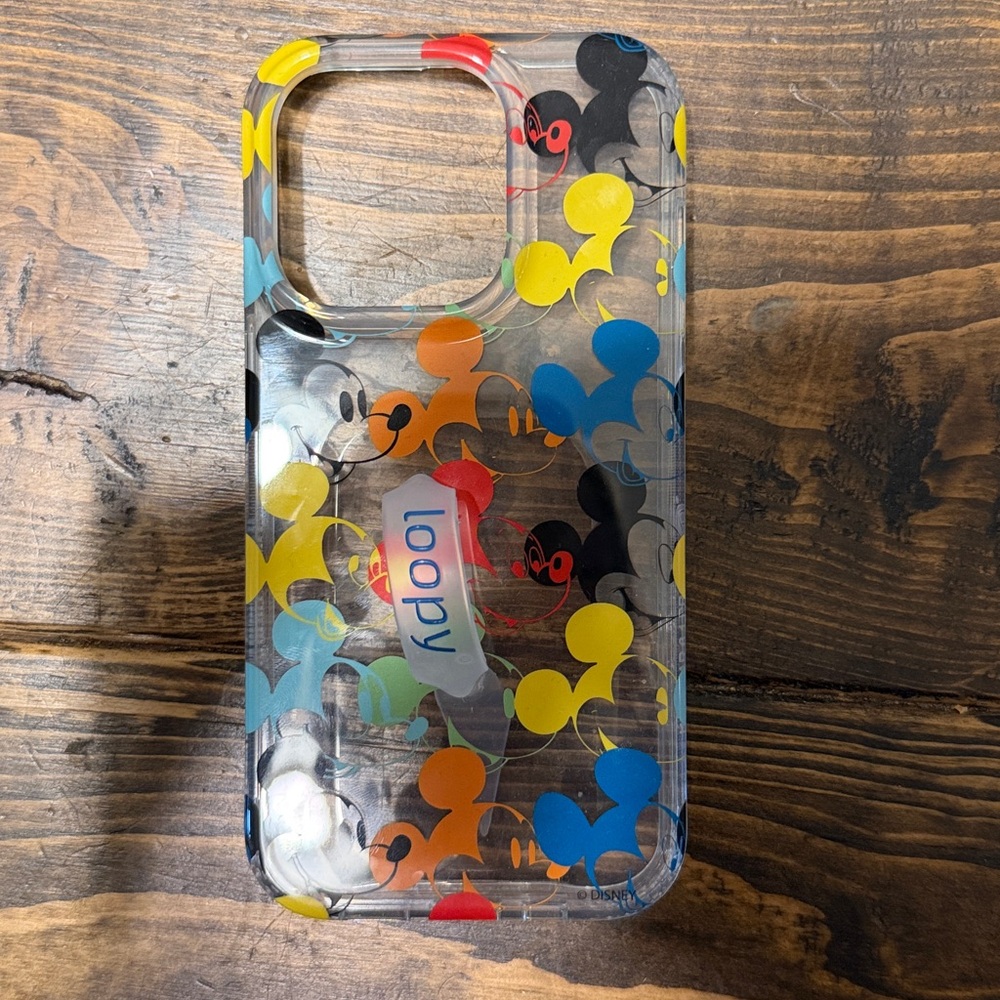 Colorful Mickey Mouse loopy Phone Case iPhone 14 Pro